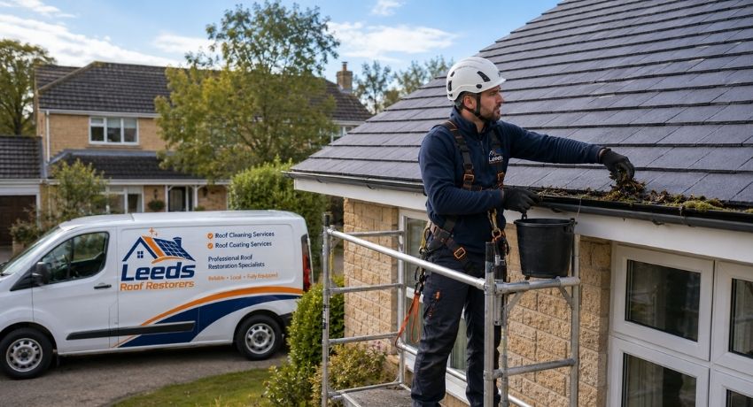 Gutter Cleaning And Other Exterior Work We Handle Alongside Your Roof