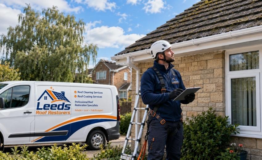 What Our Leeds Roof Cleaning Service Actually Involves For Your Property